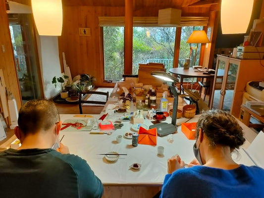 京都で金継ぎ体験 / Kintsugi experience in Kyoto