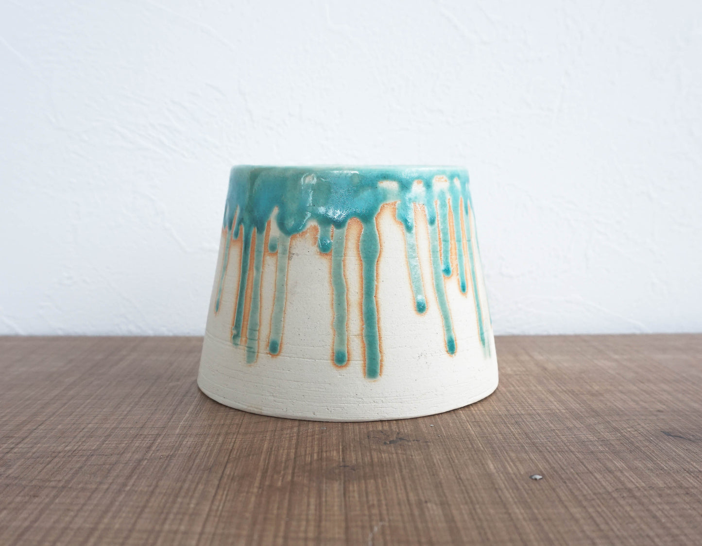 青い富士山の花瓶