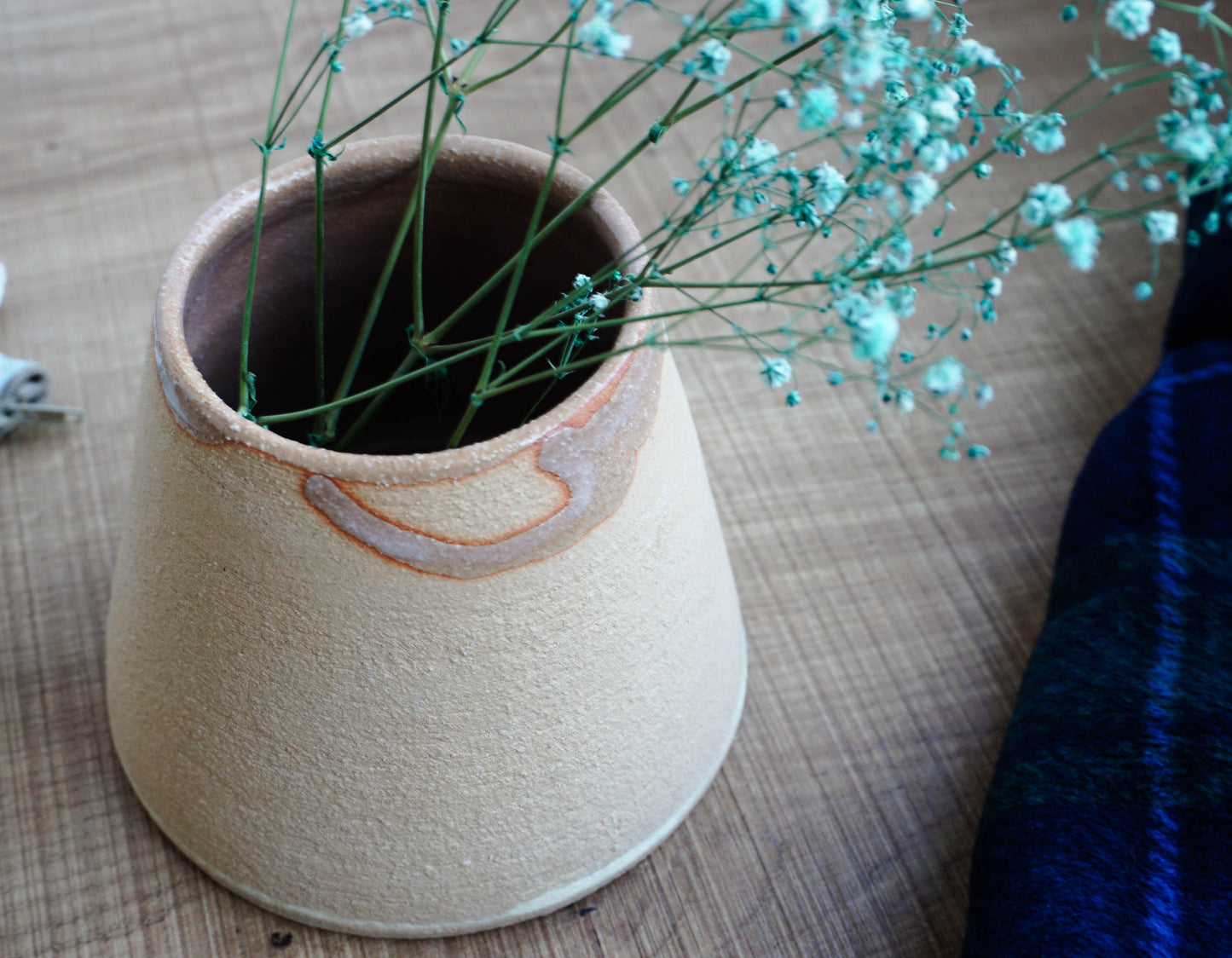 赤富士の花びん