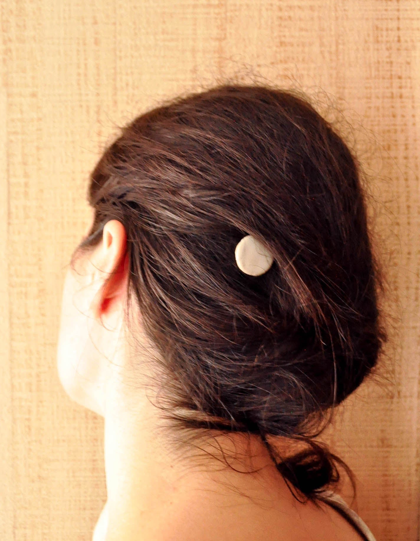 丸い仙厓ヘアピン