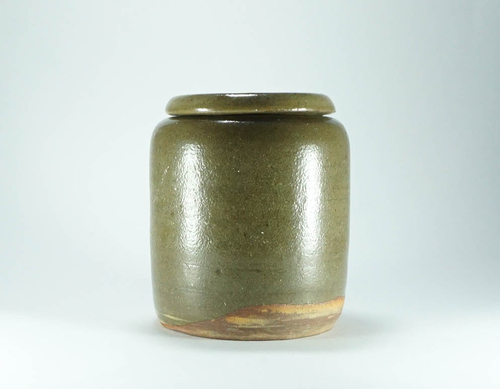 緑蓋物 – 陶芸Tocoton (Ceramics Tocoton)