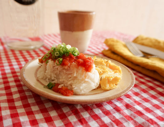 Plato con diseño tradicional